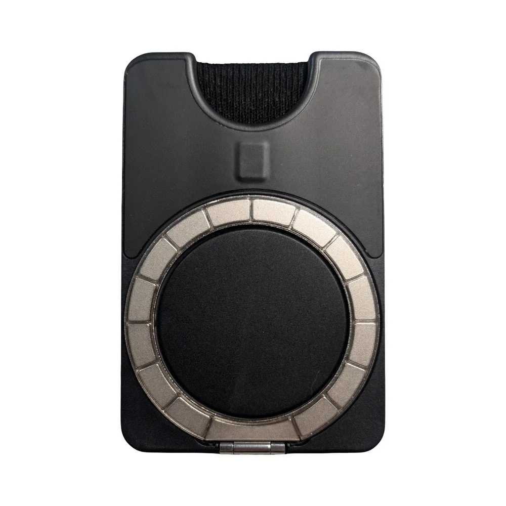 Gg6-U Popsockets Kick-Out PopWallet MagSafe Wallet Phone Grip/Stand -‎ Black ⬇️